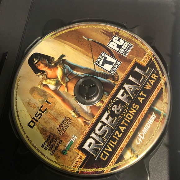 Rise & Fall: Civilizations at War (PC, 2006) PC Computer Game, 4 CD Set - Picture 6 of 6